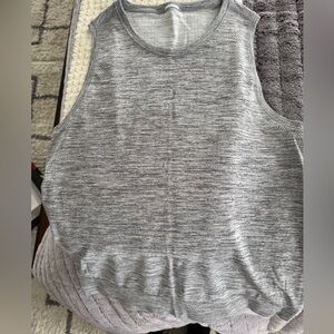 Athleta In Marion Gray Sleeveless dri fit workout Women's Top